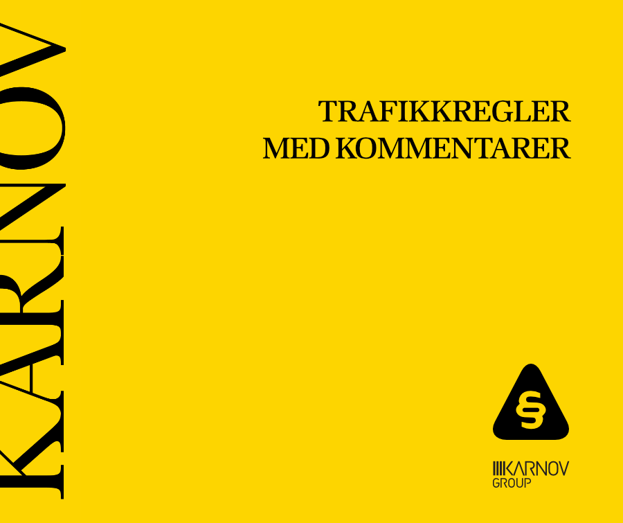 Forskrift Om Kjørende Og Gående Trafikk (trafikkregler)